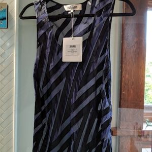 Now at TRR: DVF midi dress tonal stripe NWT
